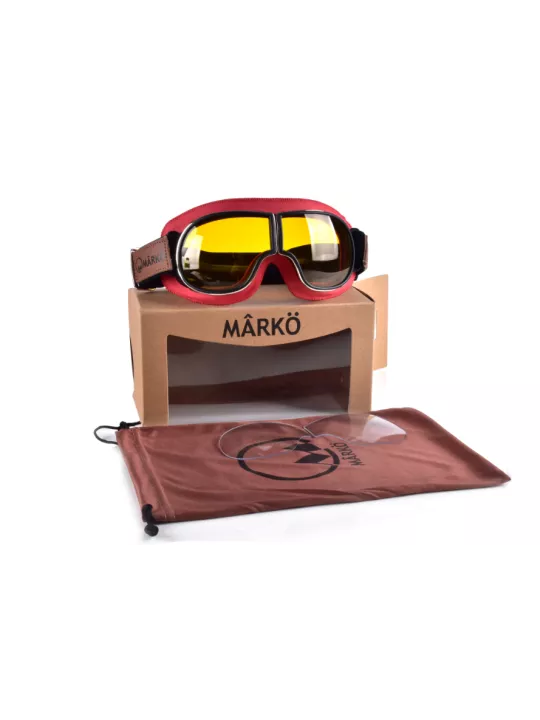 Mascara B3 Goggle Replica - M?rkö (Burgundy)