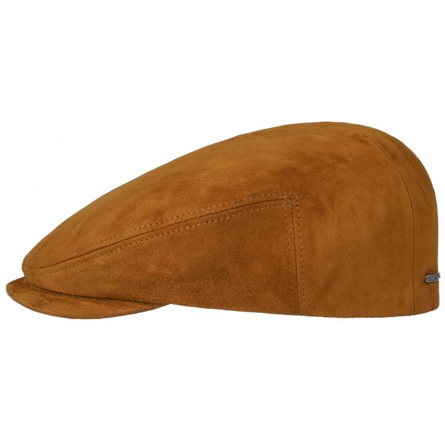 CAP-6 PANEL CAP GOAT SUEDE-STETSON 