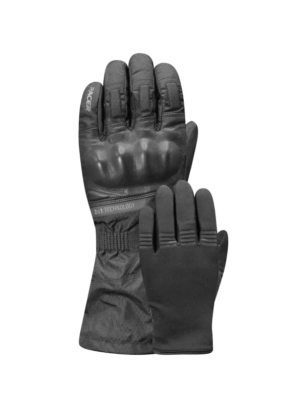 Sibery Winter 2 In 1 Gloves - Racer