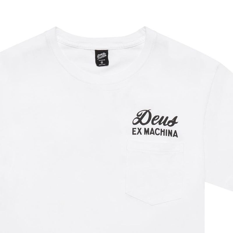 Details about   Deus Ex Machina Venice Address T-Shirt White