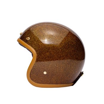 The Classic Open Face Helmet Brown - Marko