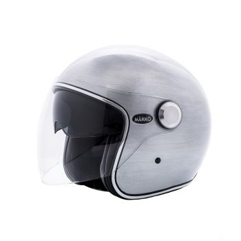 CASQUE MARKO BOREAL SCRATCHED SILVER