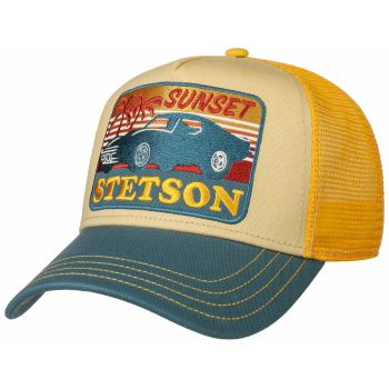 CASQUETTE TRUCKER CAP SUNSET-STETSON