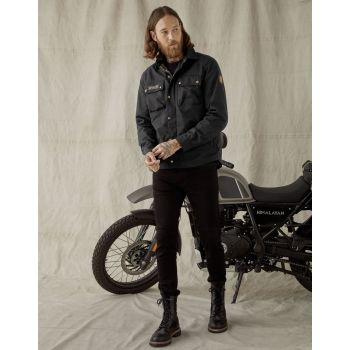 BLOUSON MOTO VINTAGE HOMME TEXTILE MANSION-BELSTAFF