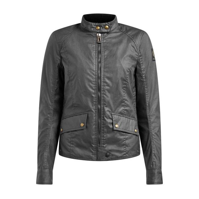 BLOUSON MOTO VINTAGE FEMME TEXTILE ANTRIM-BELSTAFF