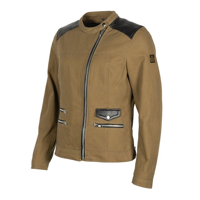 Jacket and Women Jacket motorcycle: leather, textile, wax 