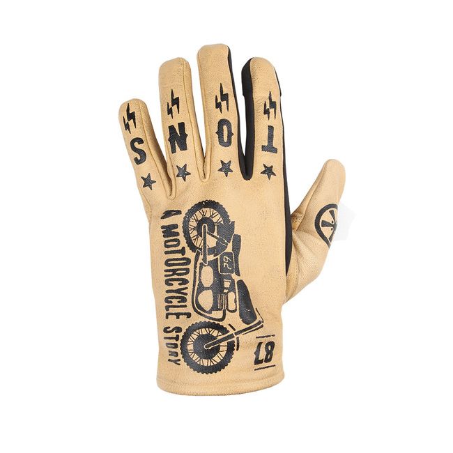 Summer Kustom Leather Gloves - Helstons
