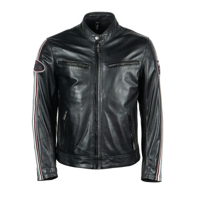 Race Leather Aniline retro jacket- Helstons