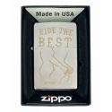 Encendedor Ride The Best Argent - Kytone X Zippo