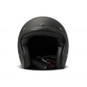Casco da moto jet SOLID Matt DMD nero