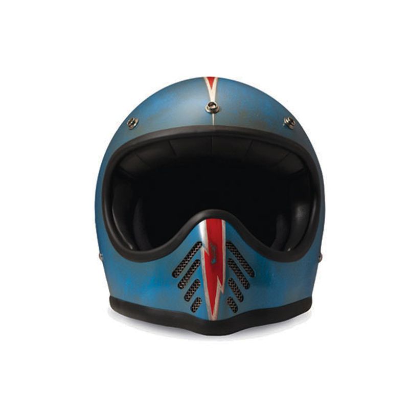 CASCO INTEGRALE DMD-75 HANDMADE - XXL FRECCIA BLU