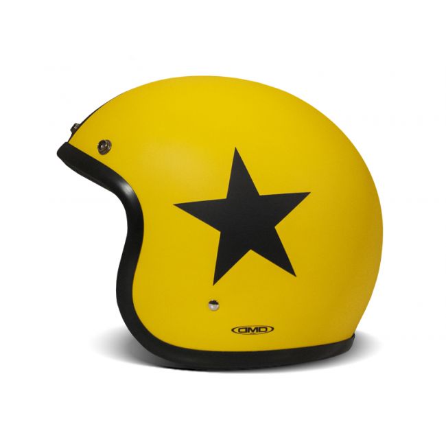 Acquisto Vintage Motorcycle Caschi Jet Dmd STAR GIALLO DMD a buon mercato