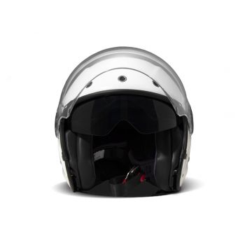 Asr Pearl White Modular Helmet - DMD