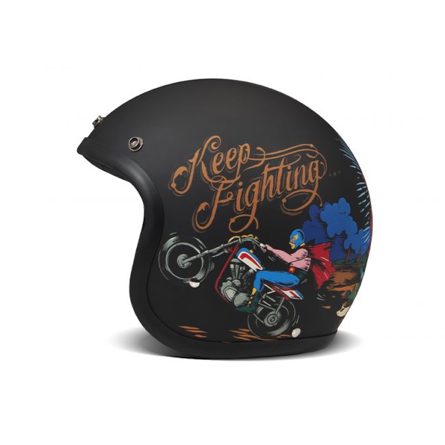 OPEN FACE HELMET VINTAGE LUZ-DMD 