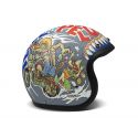 Vintage Wolf Open Face Helmet - DMD