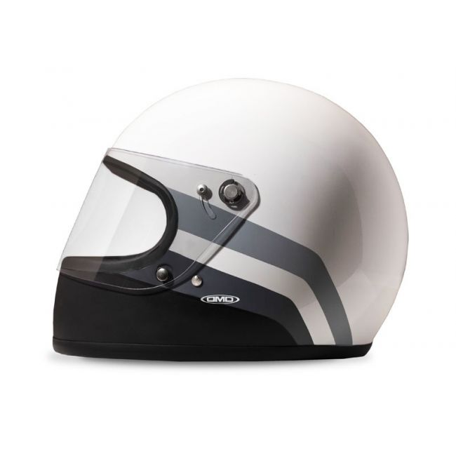 Rocket Grayscale Full Face Helmet - DMD