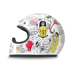 Casque Integral Racer Tribal-Dmd