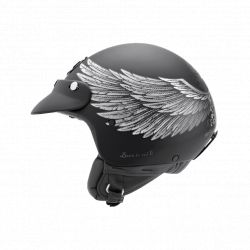 Capacete Sx60 Eagle Rider Blk / Silver Mt - Nexx 