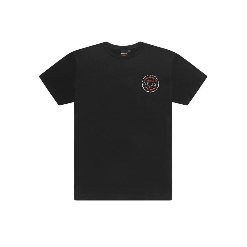 T-SHIRT BIARRITZ ADDRESS DEUS EX MACHINA-2| VINTAGE MOTORS