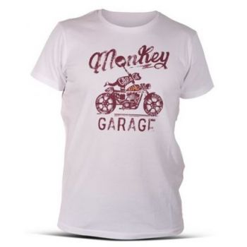 T-Shirt Monkey Branco - Dmd