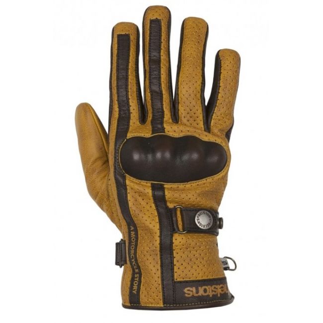 GANTS MOTO ÉTÉ VINTAGE EAGLE ETE CUIR-HELSTONS