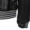 College Leather retro jacket- Helstons