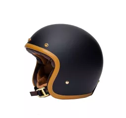 CASCO JET THE CLASSIC - MÂRKÖ (NERO mat)