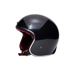 Helm Jet The Classic - Mârkö (Schwarz/Rot)