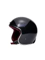 Capacete Jet Aberto The Classic - M?rkö (Preto/Rouge)