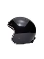 The Classic Open Face Helmet Black/Red - Marko