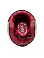 CASCO JET THE CLASSIC - MÂRKÖ (NERO/ROSSO)