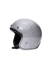 The Classic Open Face Helmet Silver - Marko