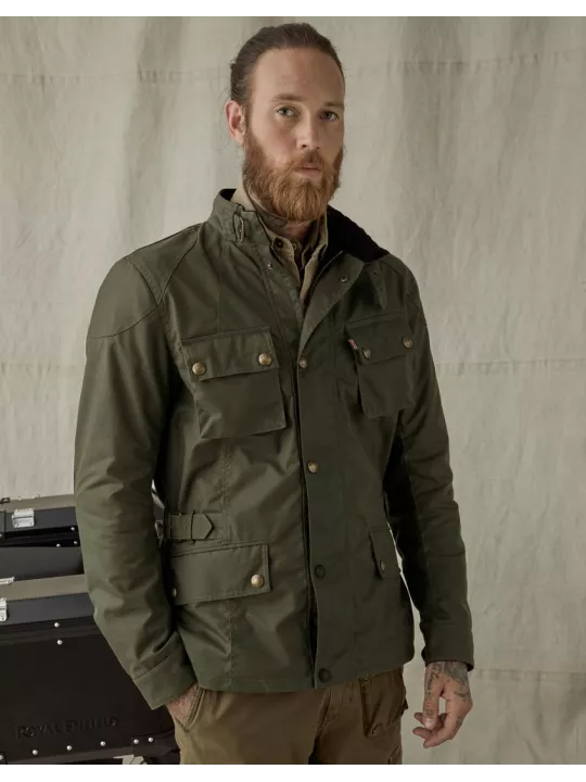 Jacke Crosby 2 Tech Forest Green - Belstaff