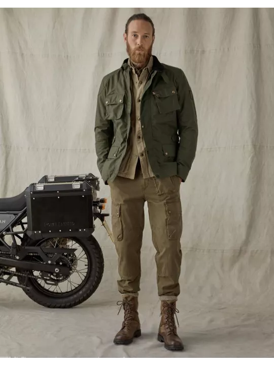 Blouson Crosby 2 Tech Forest Green - Belstaff