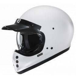 Casque Moto Intégral Vintage V60 Uni - Hjc