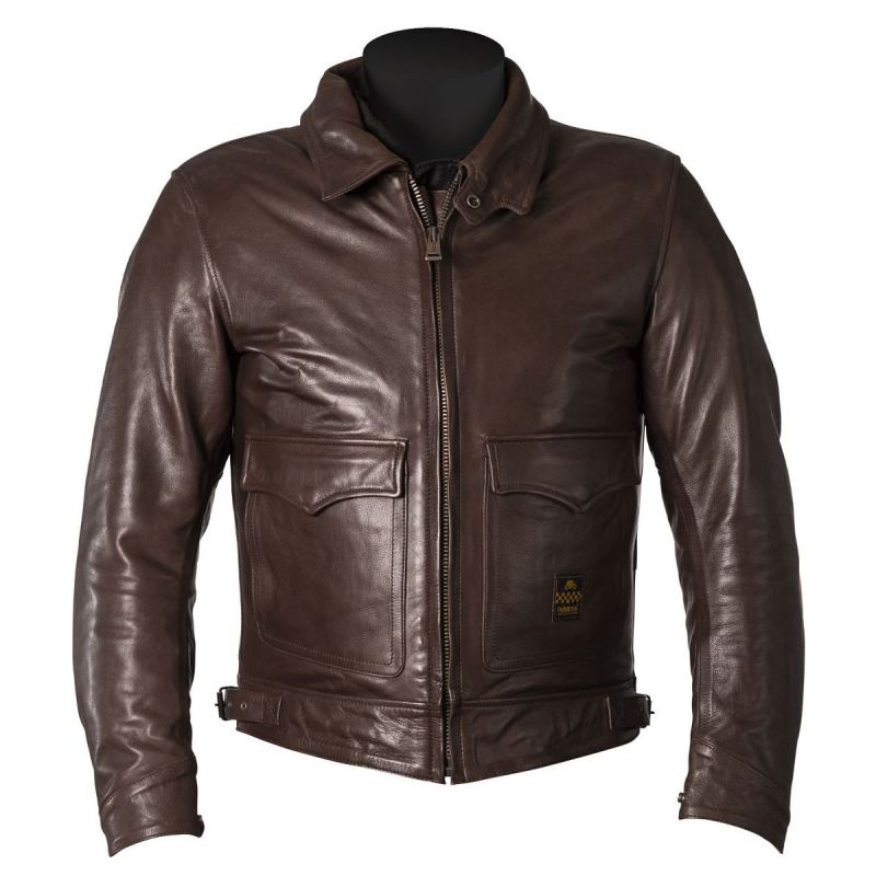 Bill Leather retro jacket- Helstons