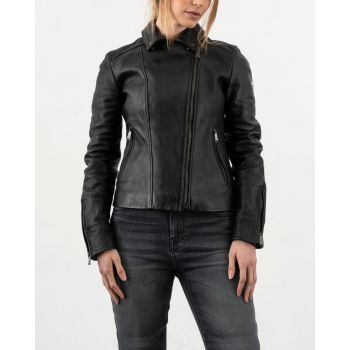 Bonny Leather retro jacket- Rokker
