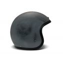 Handmade Vintage Fulmine Grey Open Face Helmet - DMD