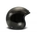 Handmade Vintage Fulmine Black Open Face Helmet - DMD