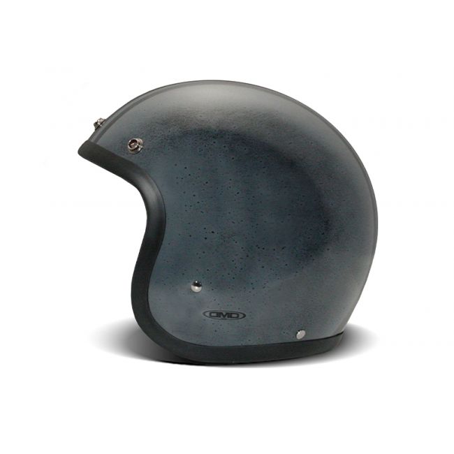 CASQUE JET HANDMADE VINTAGE BLACK ROW - DMD