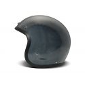 Handmade Vintage Black Row Open Face Helmet - DMD