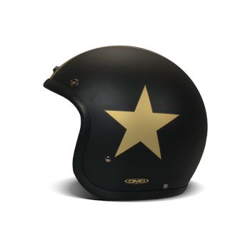 Vintage Star Gold Open Face Helmet - DMD