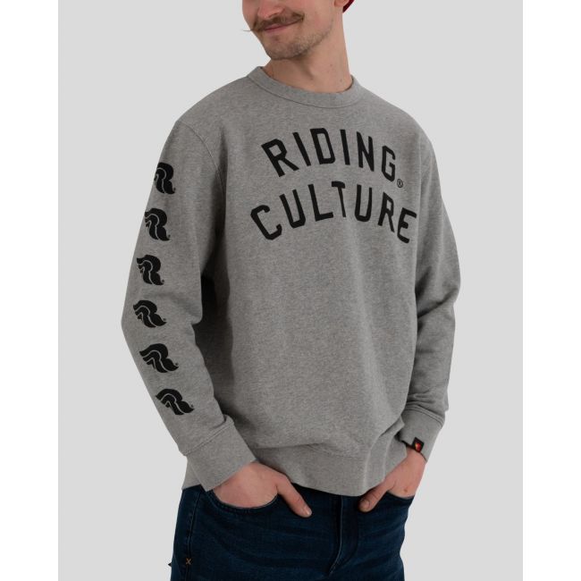 PULL LOGO SWEATER - RIDING CULTURE