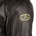 Jacket Helstons TRACK Oldies Brown