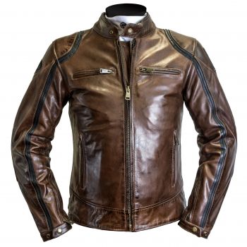 MODELO leather jacket Rag - HELSTONS