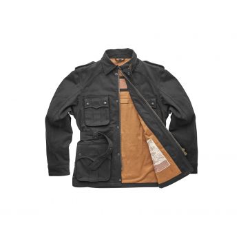 Safari Black retro jacket- FUEL