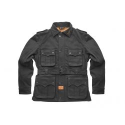 Safari Black retro jacket- FUEL