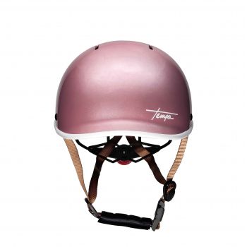 Vintage Tempo Bike Helmet - Mârkö (Pink Gold)