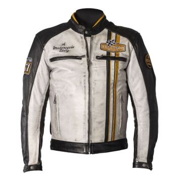 Indy Leather Rag retro jacket- Helstons