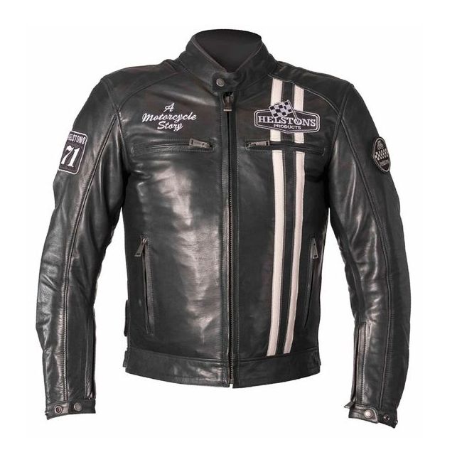 Jacke Indy Leder Rag - Helstons